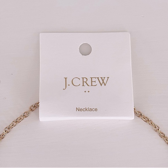 J CREW Crystal Flower Necklace NWT - Picture 4 of 6